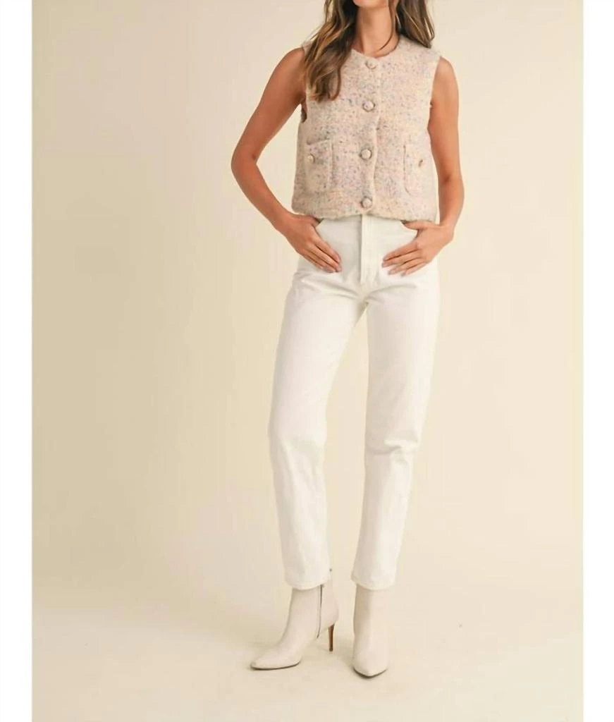 MABLE Mable - Button Down Sweater Vest 6