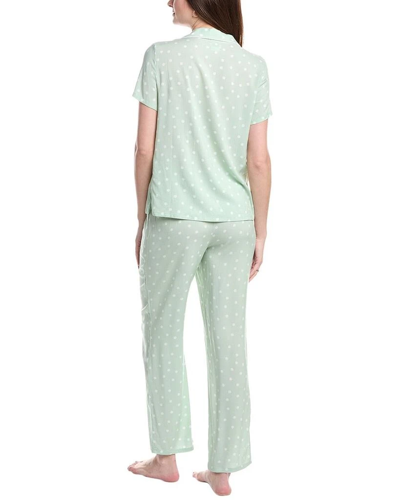 Splendid 2pc Woven Notch Pajama Pant Set 2