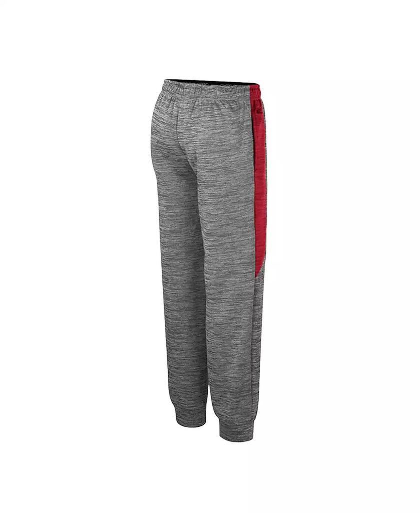 Colosseum Big Boys and Girls Heather Gray Alabama Crimson Tide Fleece Pants