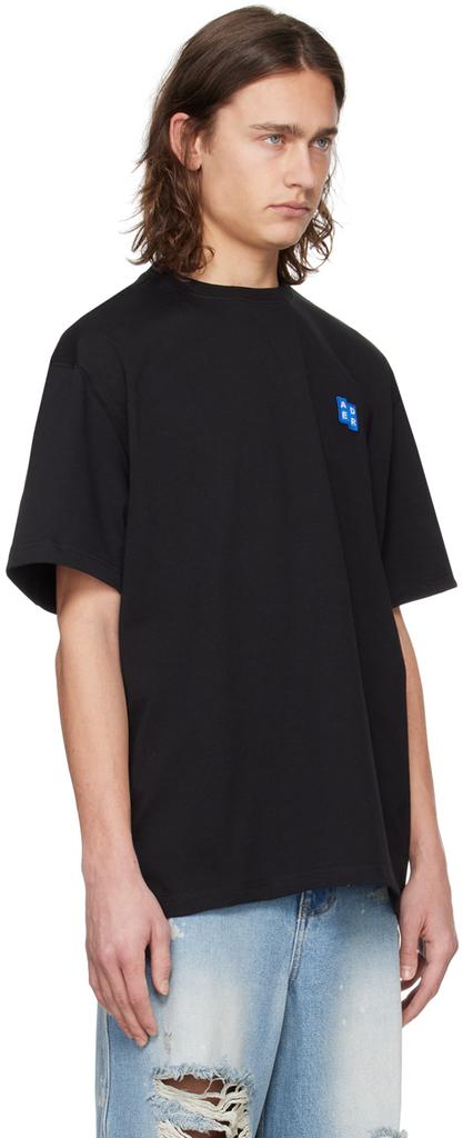 ADER error Black Significant Patch T-Shirt