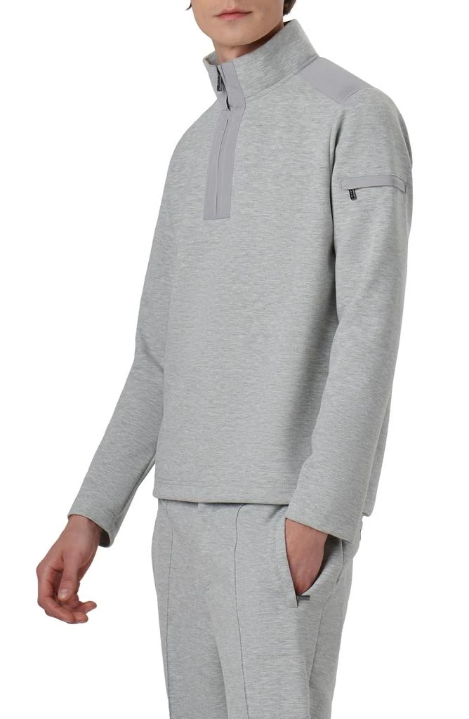 BUGATCHI Soft Touch Quarter Zip Pullover 3