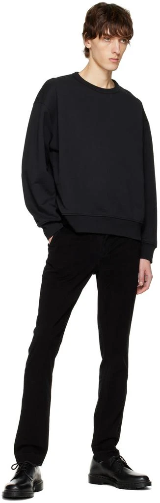 FRAME Black Slim Trousers 4