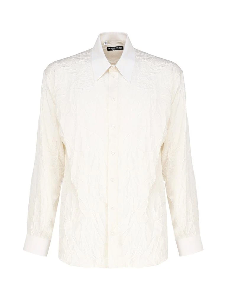 Dolce
Gabbana Dolce
Gabbana Oversize Stretch Satin Charmeuse Shirt from Cettire