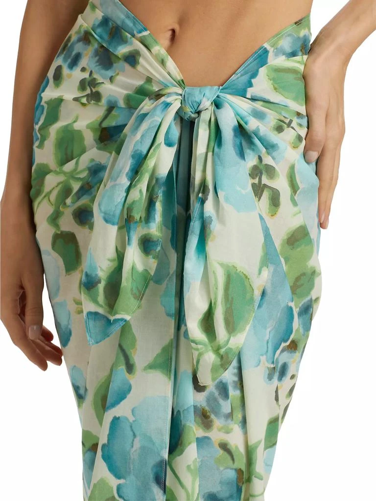 Peony Isles Cotton Pareo 5