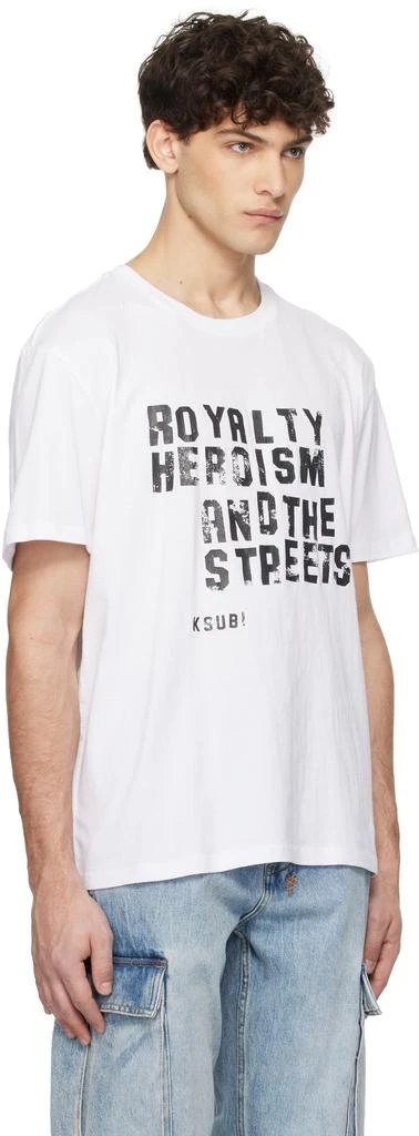 Ksubi White Hero Kash T-shirt 2