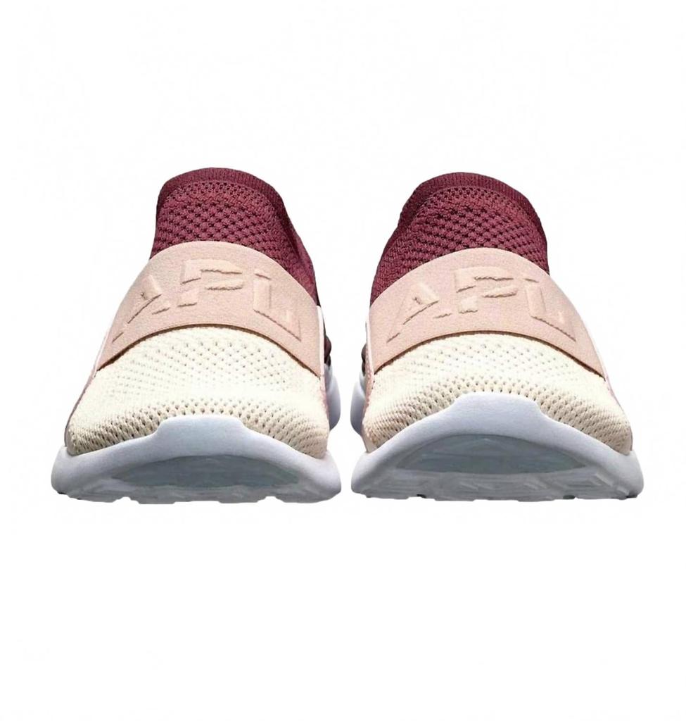 APL Women's Techloom Bliss Shoe In Burgundy/rose Dust/beach