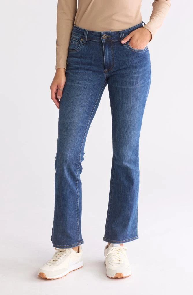 KUT from the Kloth Nicole Petite Bootcut Jeans 1