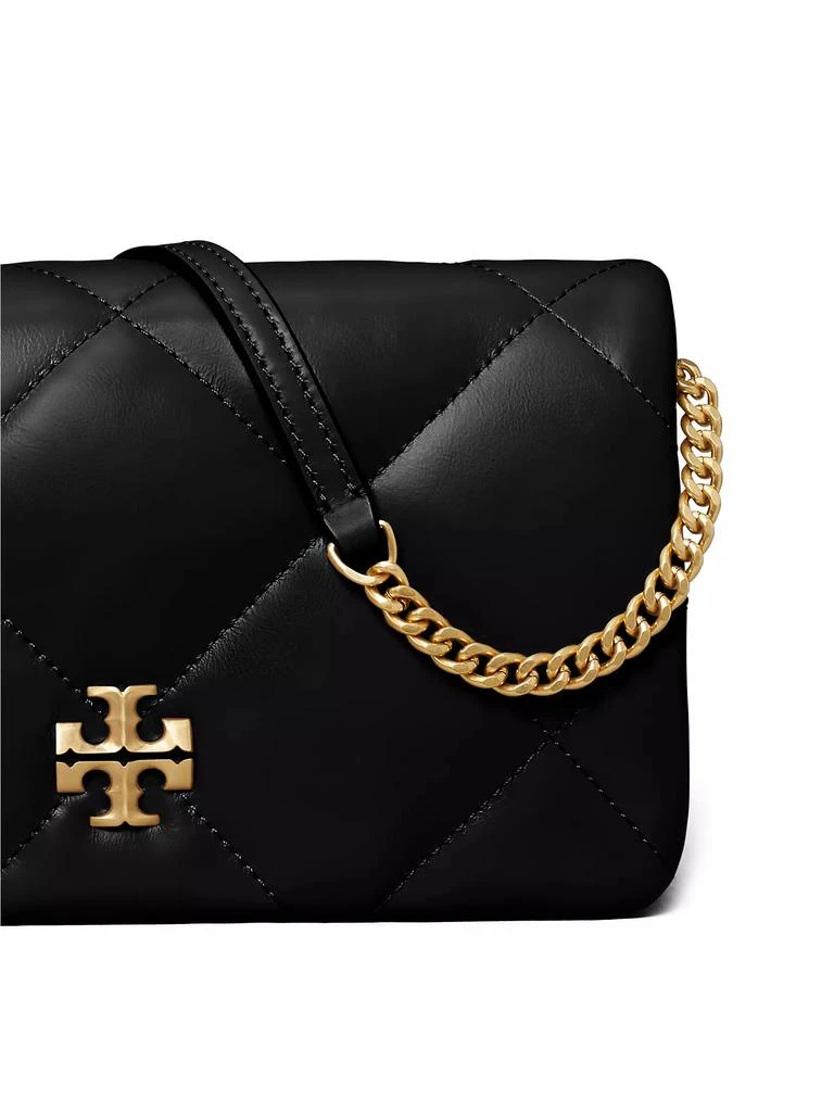 Tory Burch Kira Diamond Leather Chain Wallet 5