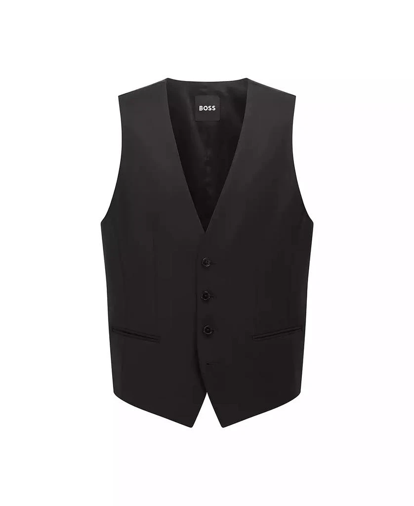 Hugo Boss BOSS Men's Single-Breasted Waistcoat 3