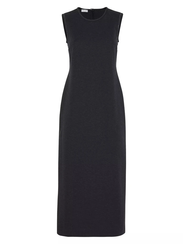 Brunello Cucinelli Stretch Cotton Couture Interlock Dress 1