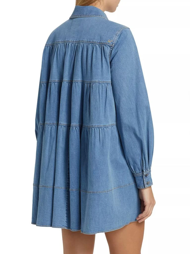 Cinq à Sept Adette Denim Shirtdress 5