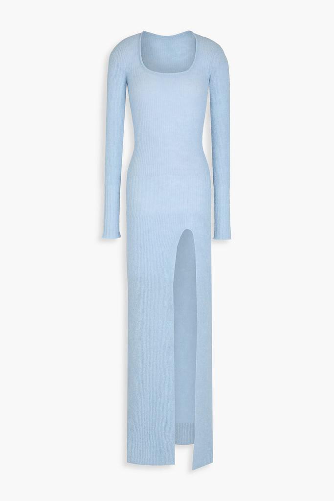 Jacquemus Jacquemus Long-Sleeved Scalloped Mini Dress