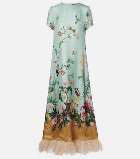 maxi flutter sleeve dress V Neck Flutter Sleeve Maxi Dress