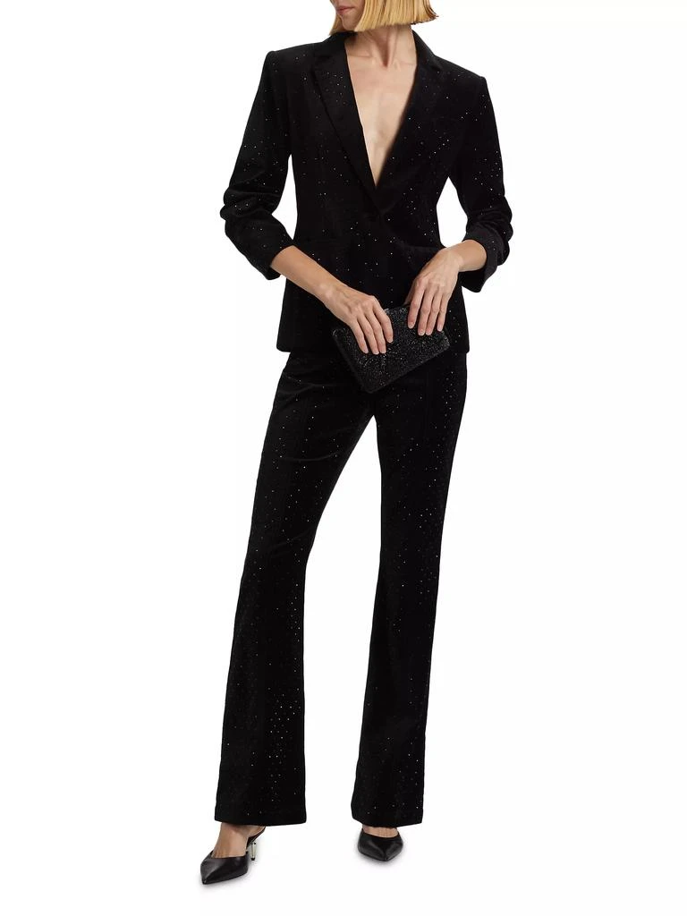 Cinq à Sept Khloe Ditsy Velvetine Blazer 2