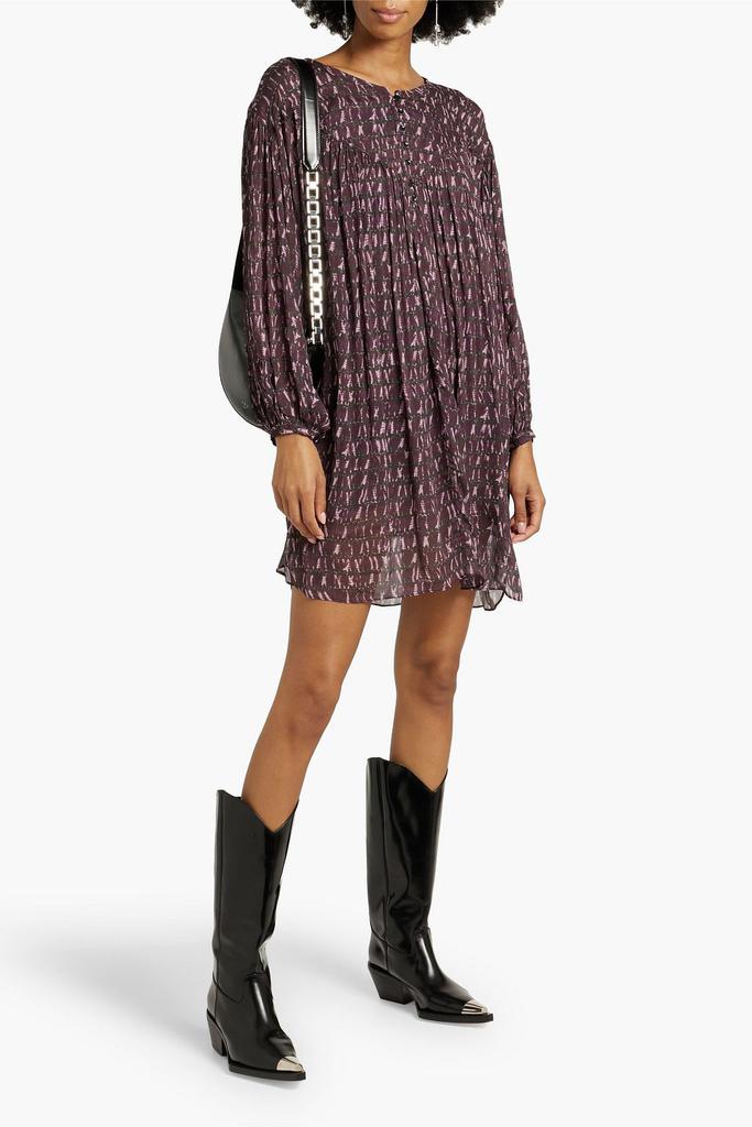 Isabel Marant Étoile Silorion tie-dyed crepon mini dress