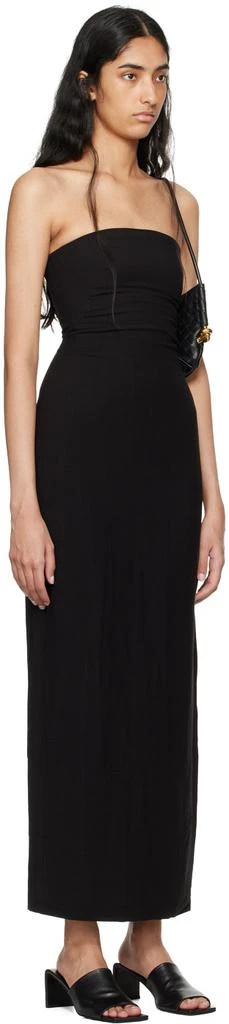 St. Agni Black Column Maxi Dress 2