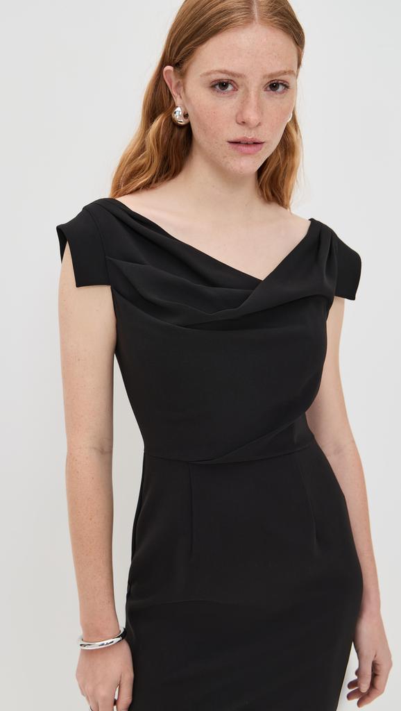 Black Halo Jacqueline Midi Dress