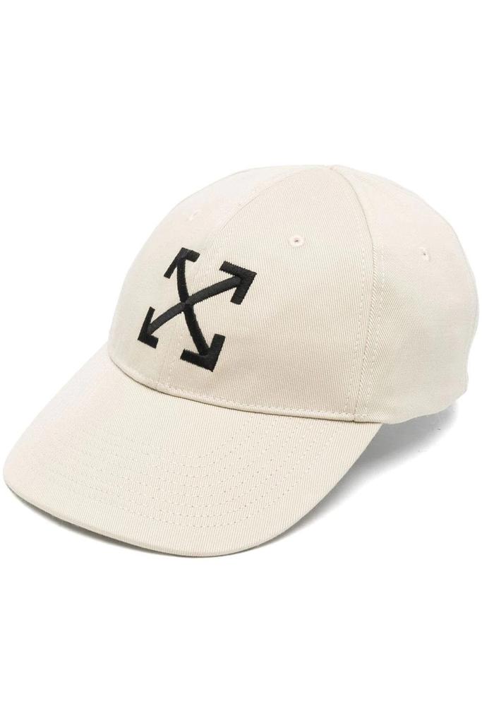 Off-White Off-White Bookish Logo Embroidered Beanie - Hats