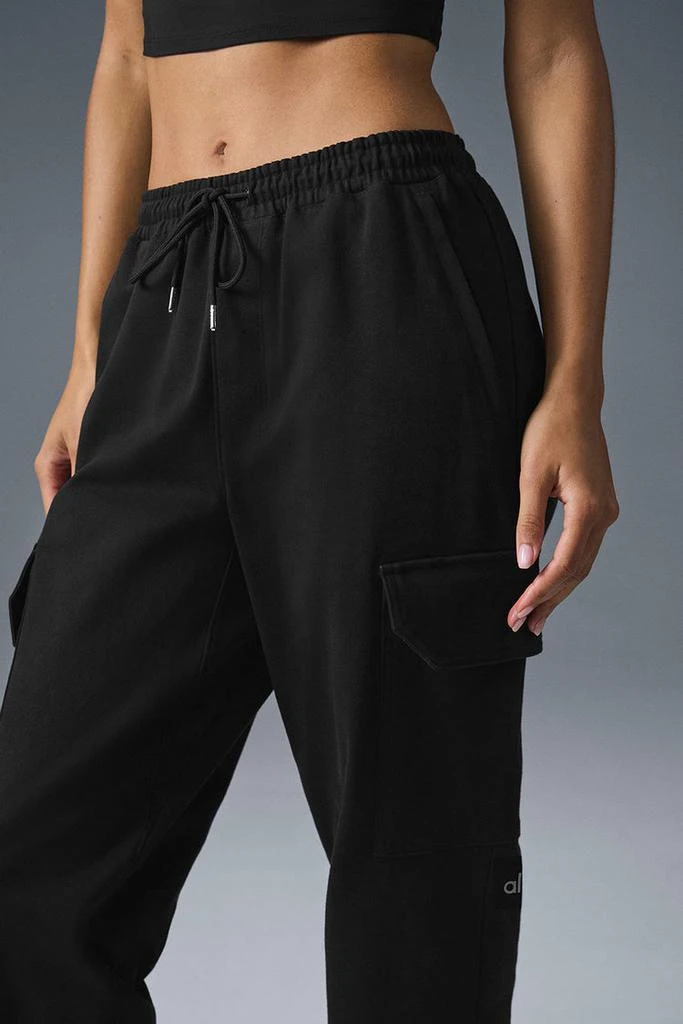 Alo Edition Sueded Jogger - Black 4