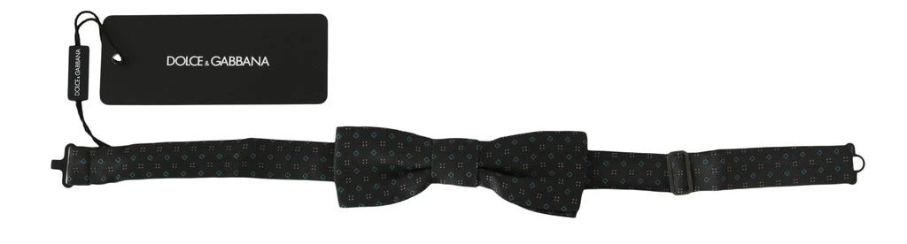 Dolce 
Gabbana Men Pattern Silk Adjustable Neck Papillon Bow Men
s Tie