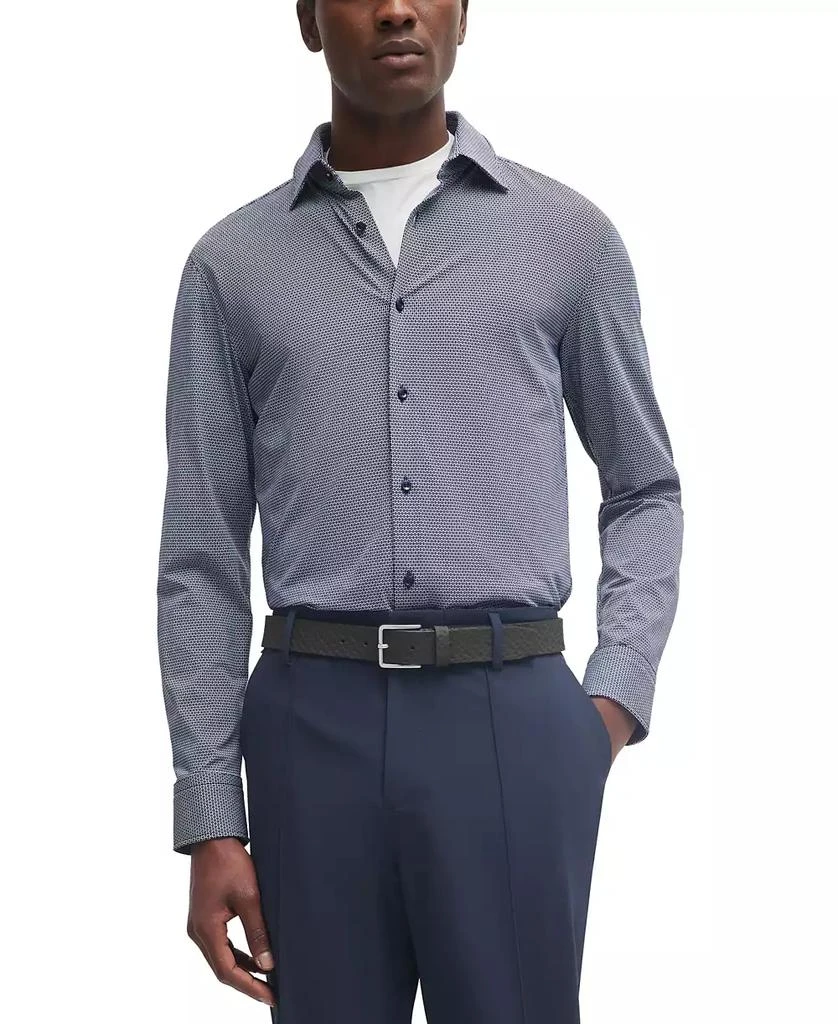 Hugo Boss Men's Performance-Stretch Slim-Fit Shirt 1