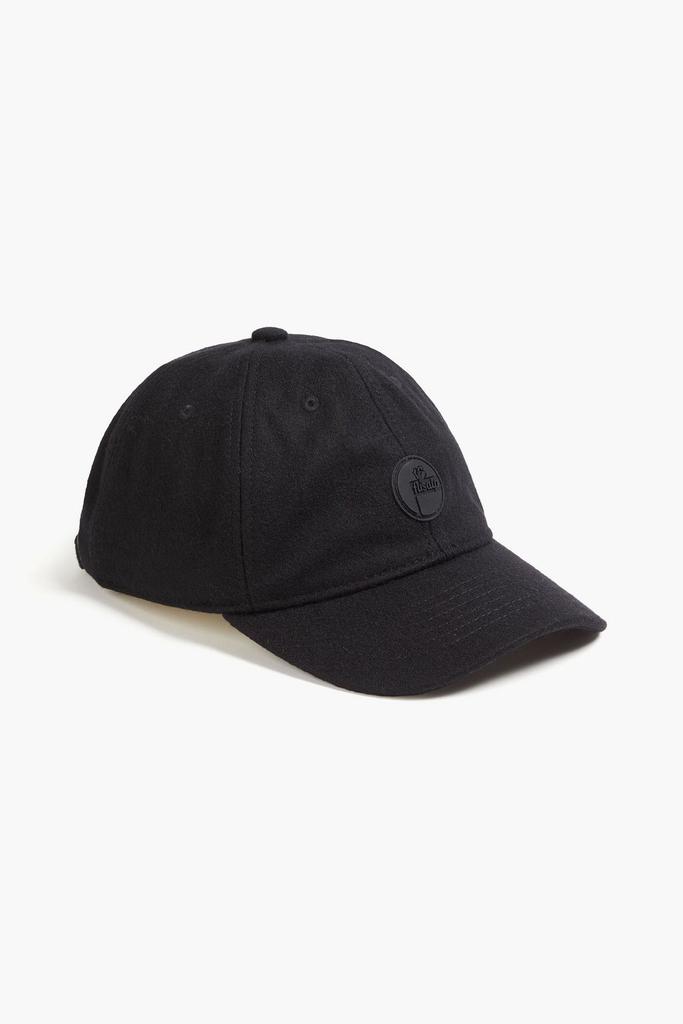 Fusalp Appliquéd wool-blend felt baseball cap