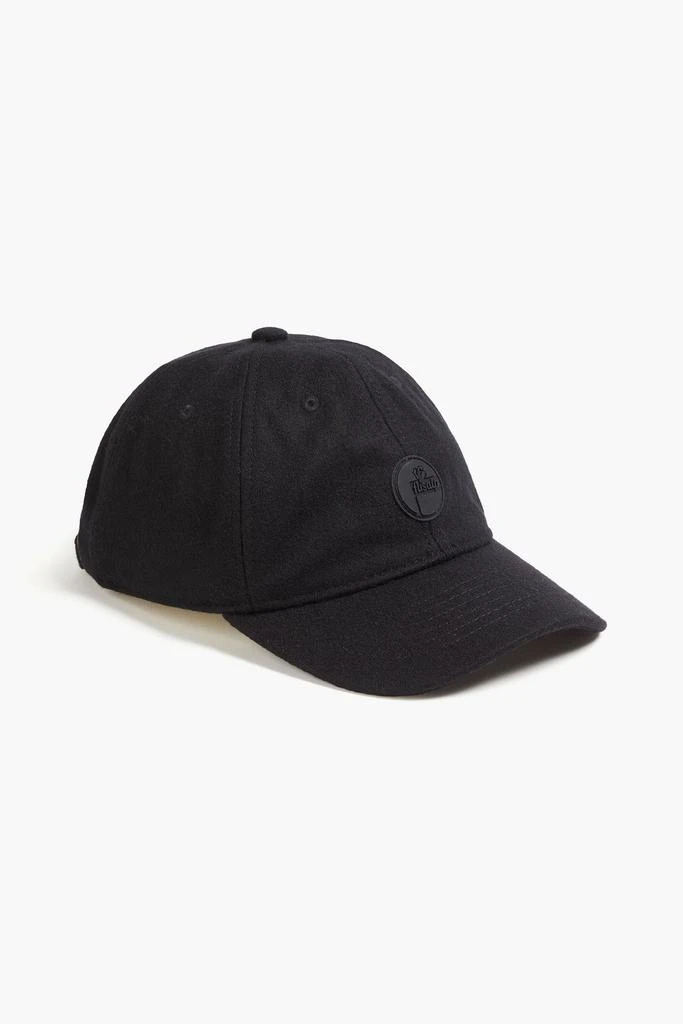 Fusalp Appliquéd wool-blend felt baseball cap 1