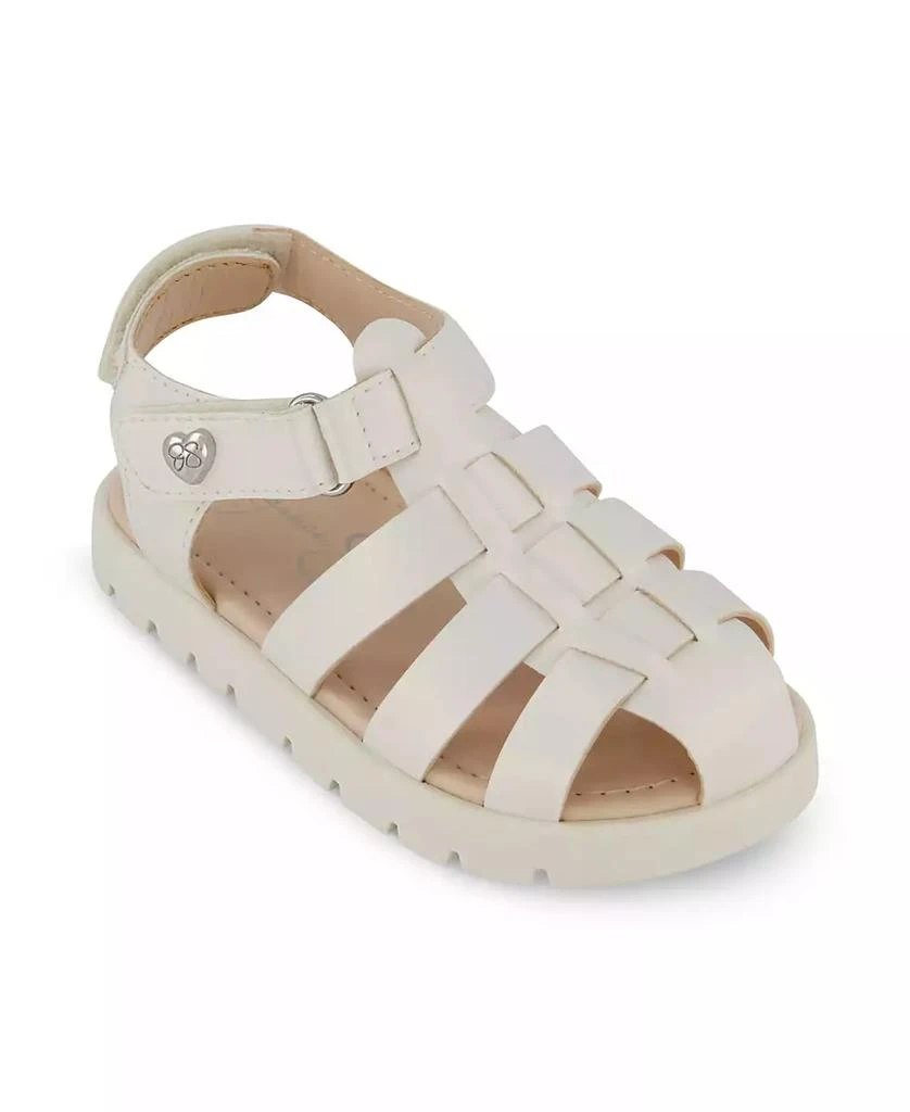 Jessica Simpson Toddler Girls Tia Fisher Puffy Bow Casual Sandals 1