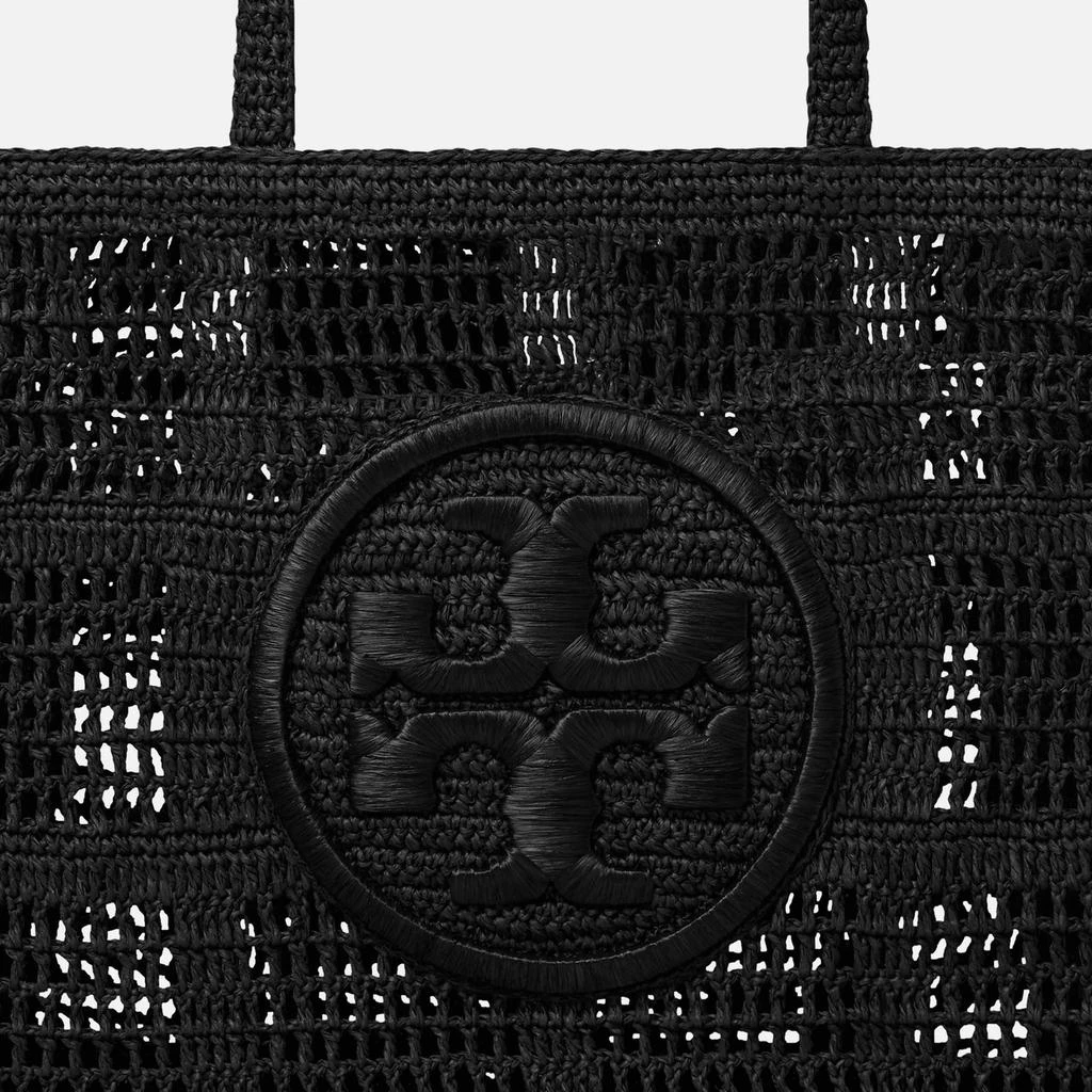 Tory Burch Tory Burch Ella Crocheted Straw Tote Bag 3