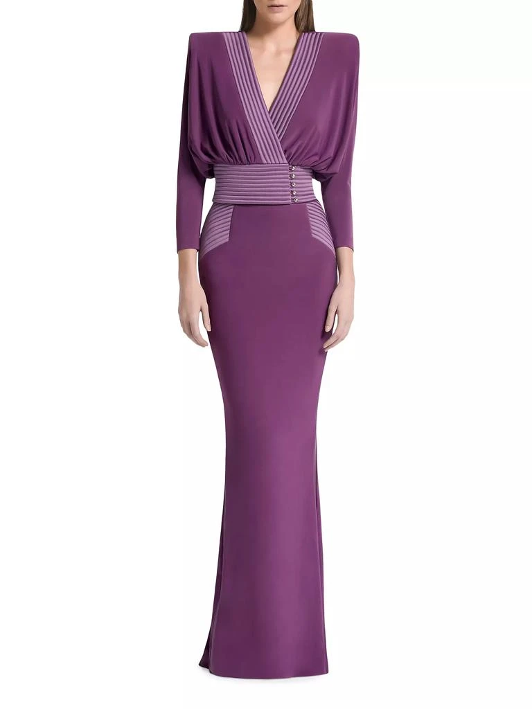Zhivago I'm Her Man Long-Sleeve Gown 2