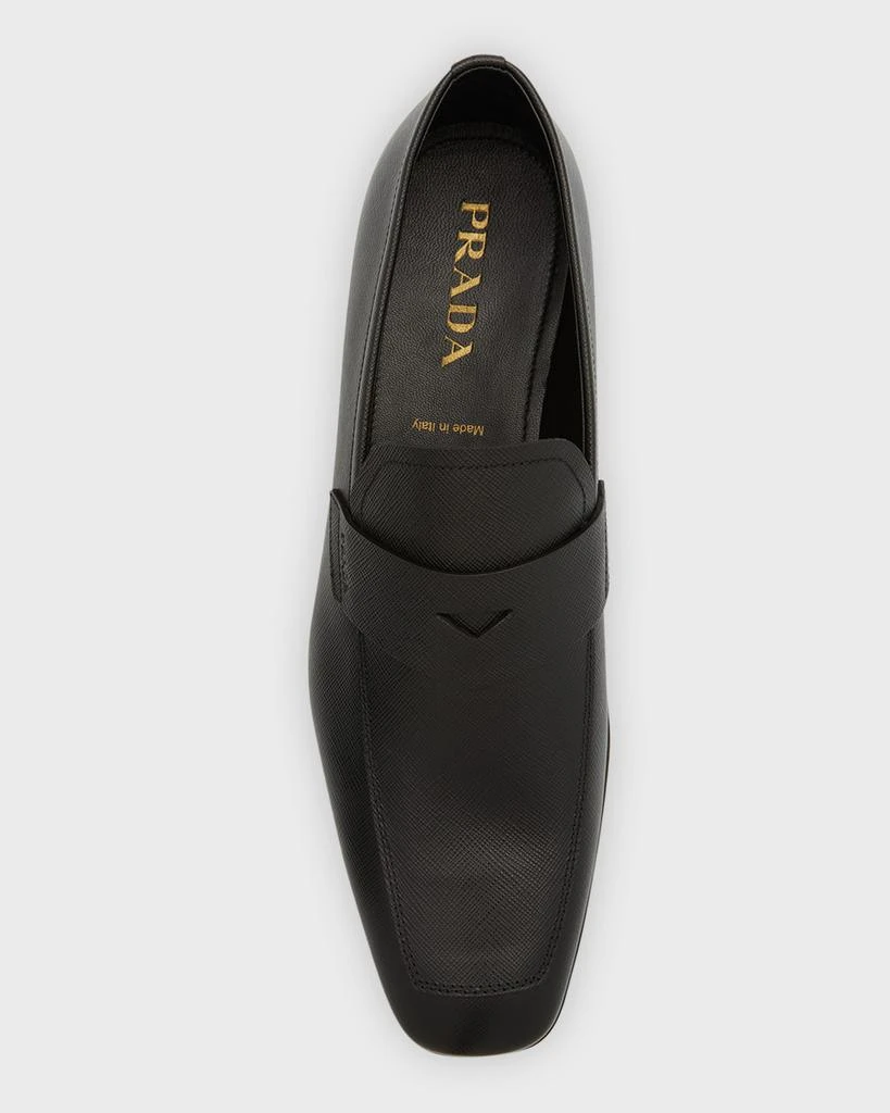Prada Saffiano Leather Penny Loafer 7