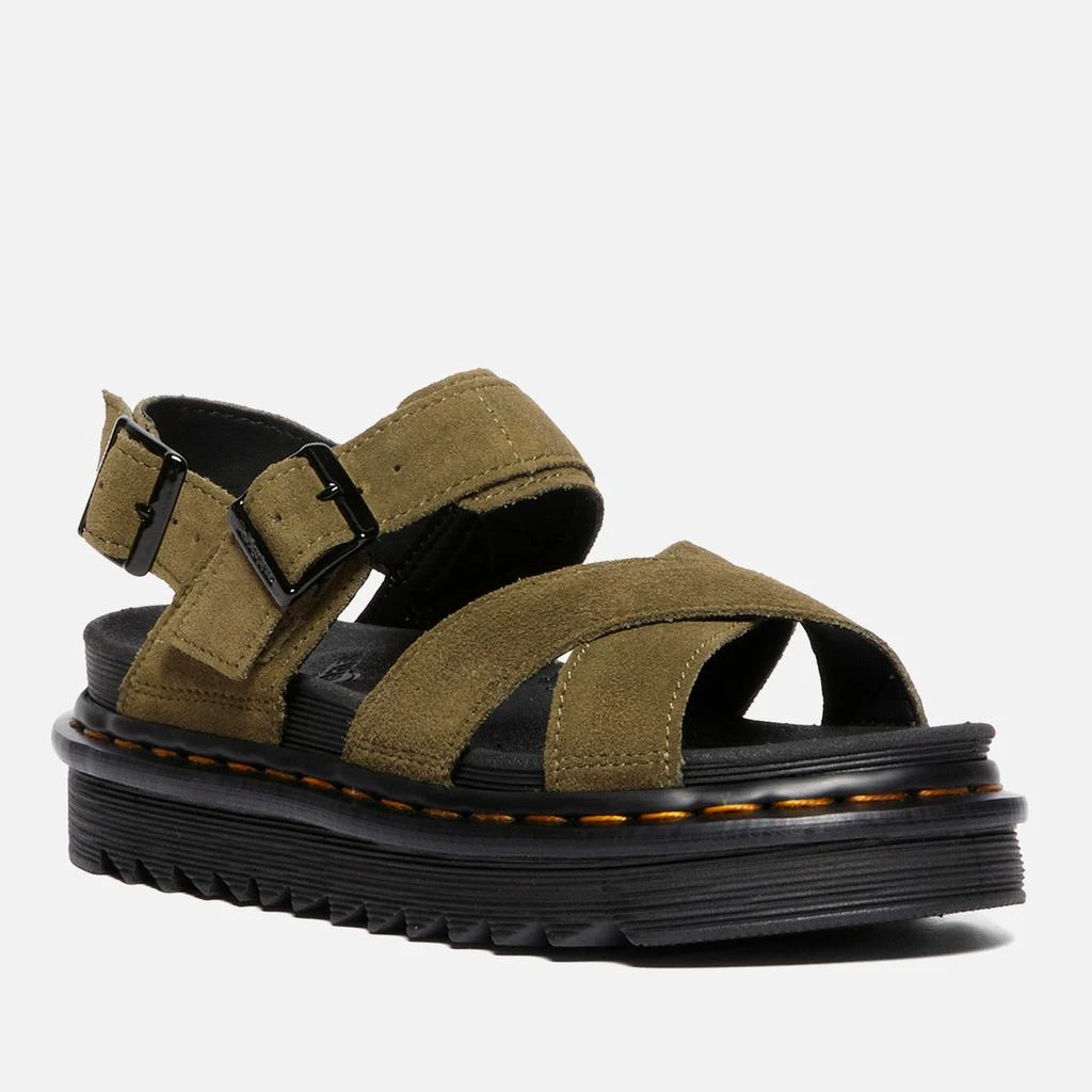 Dr. Martens Women's Voss II Suede Strap Sandals 1