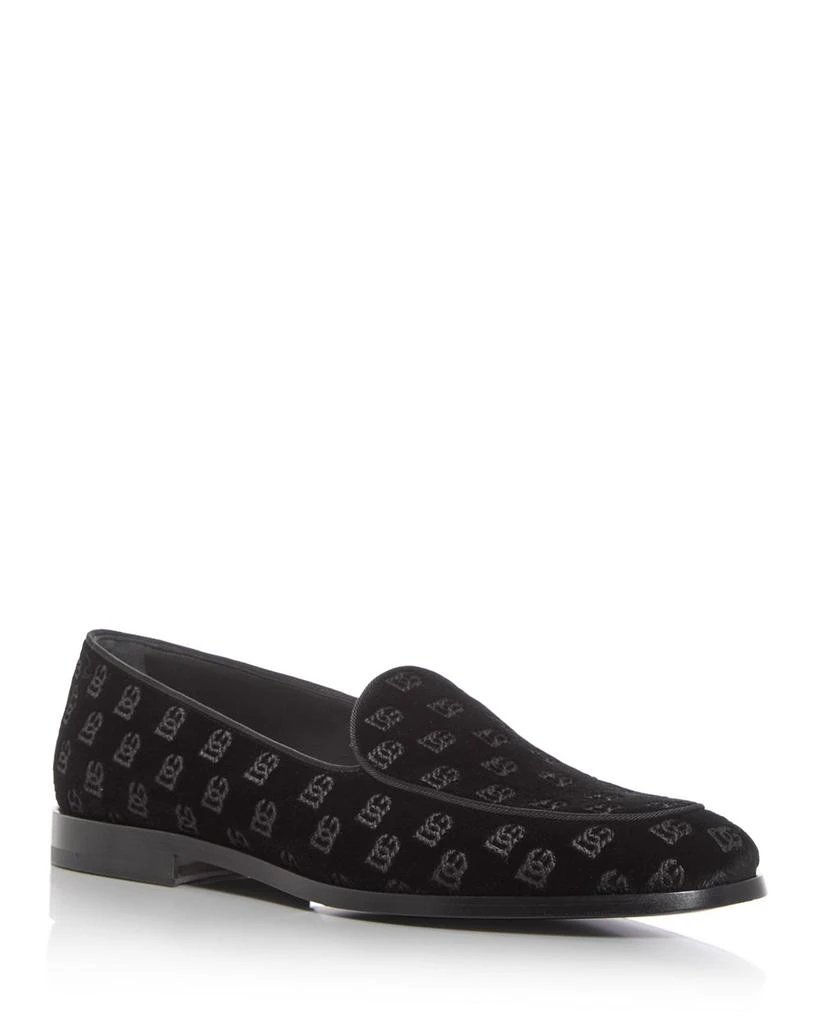 Dolce & Gabbana Men's Monogram Smoking Slippers 1