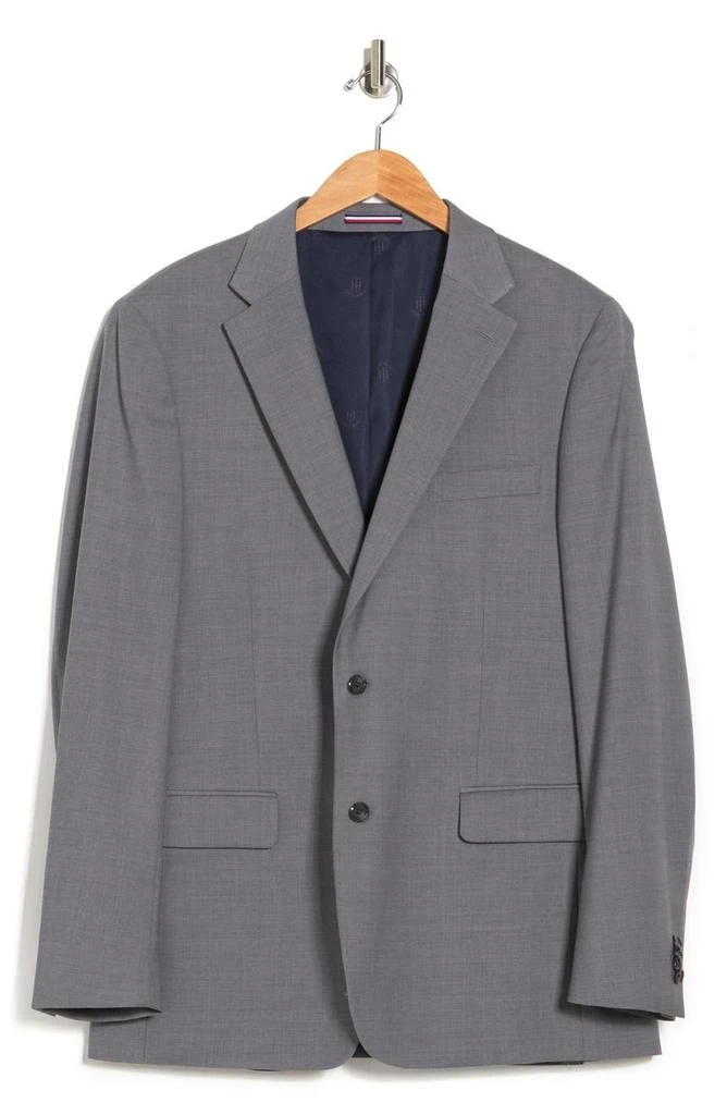 Tommy Hilfiger Tommy Sharkskin Two Button Notch Lapel Wool Blend Suit Separates Jacket 2