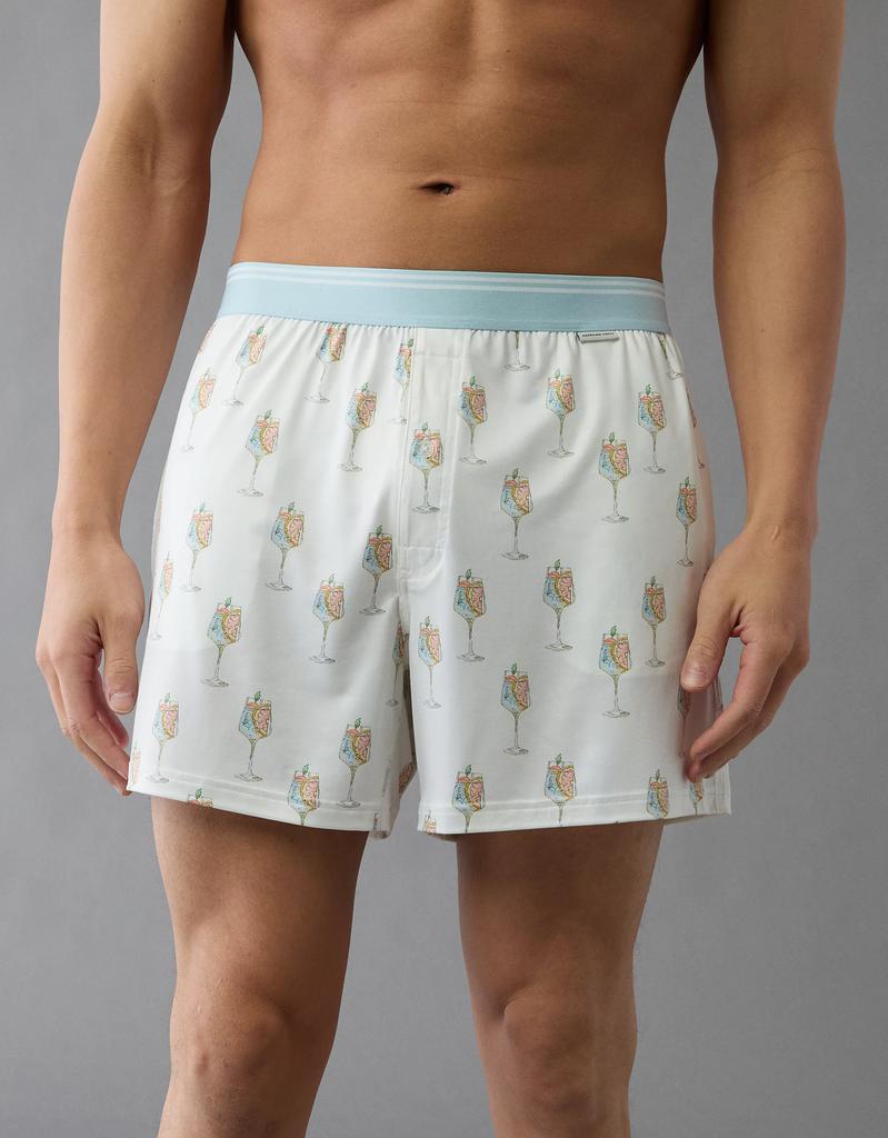 AE AEO Men's Spritz Ultra Soft Pocket Boxer Short