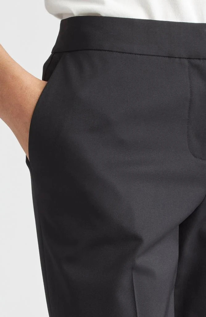 Lafayette 148 New York Irving Straight Leg Stretch Wool Pants 5