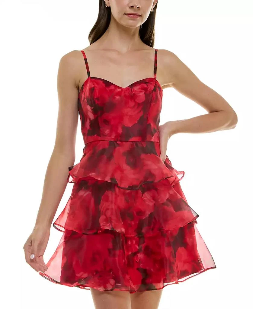 midi red dress Rebecca Taylor