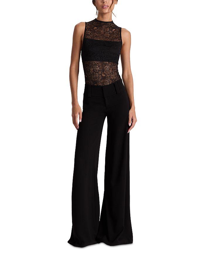 Alice + Olivia Nichol Lace Bodysuit
