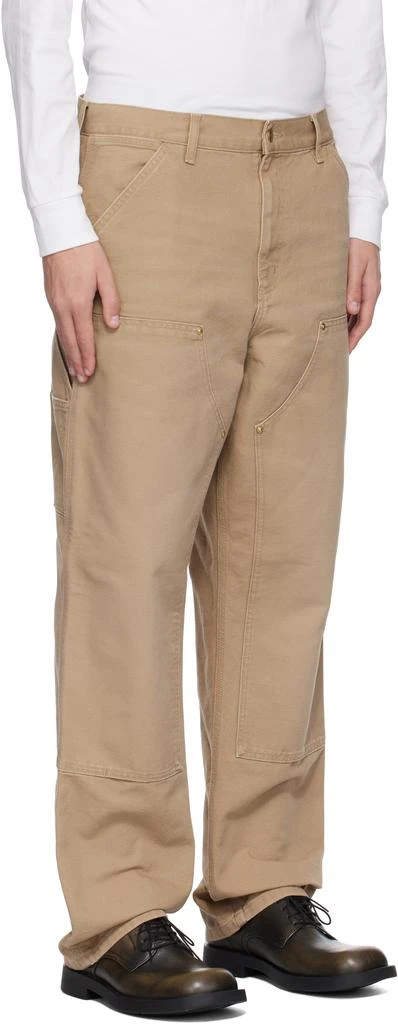 Carhartt WIP Tan Double Knee Cargo Pants 2