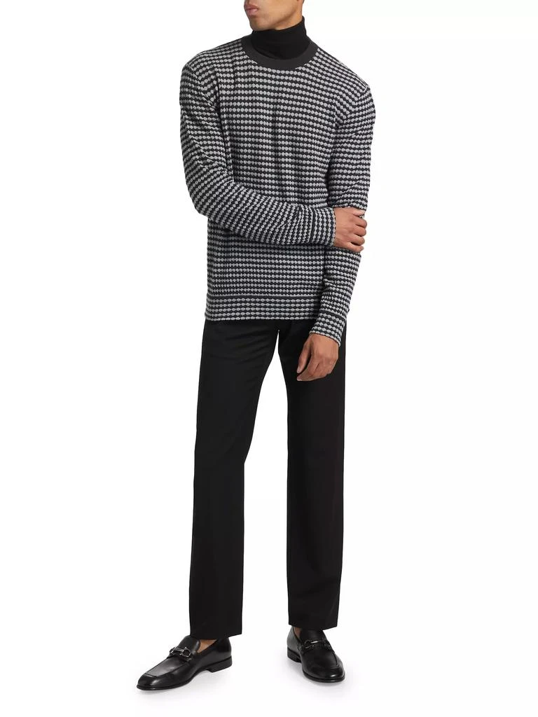 Giorgio Armani Geo Print Crewneck Sweater 2