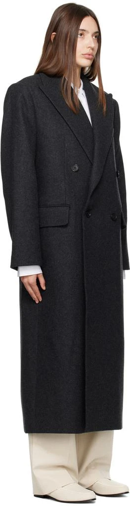 FILIPPA K Gray Tailored Peacoat 2