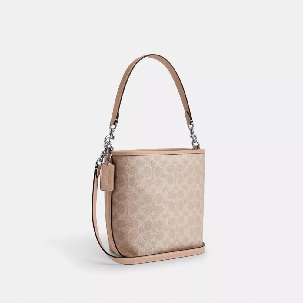 Coach City Bucket Bag In Signature Canvas 4