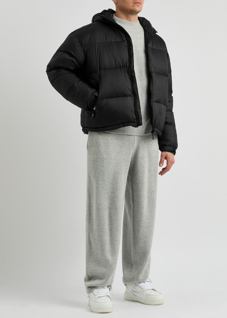 Shop Translucent Bubble quilted ripstop nylon jacket on Sale at