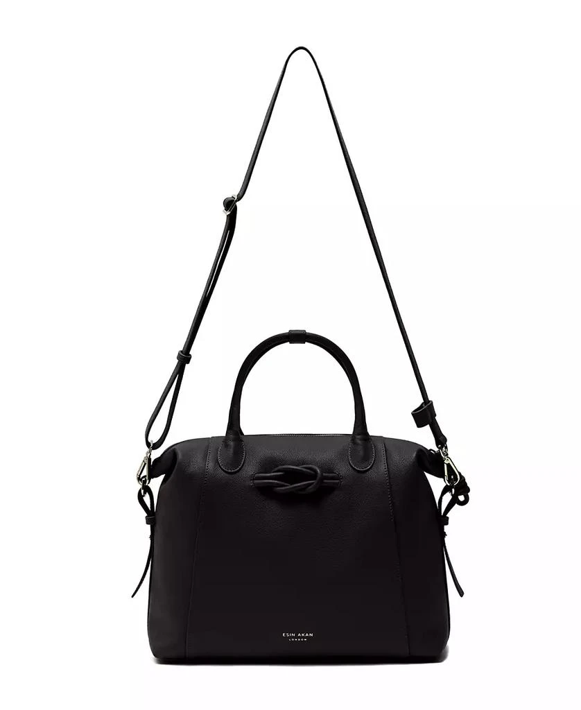 Esin Akan Wimbledon Large Leather Backpack Tote 3