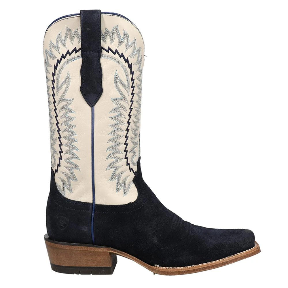 Ariat Futurity Time Elephant Embroidered Square Toe Pull On Cowboy Boots 1