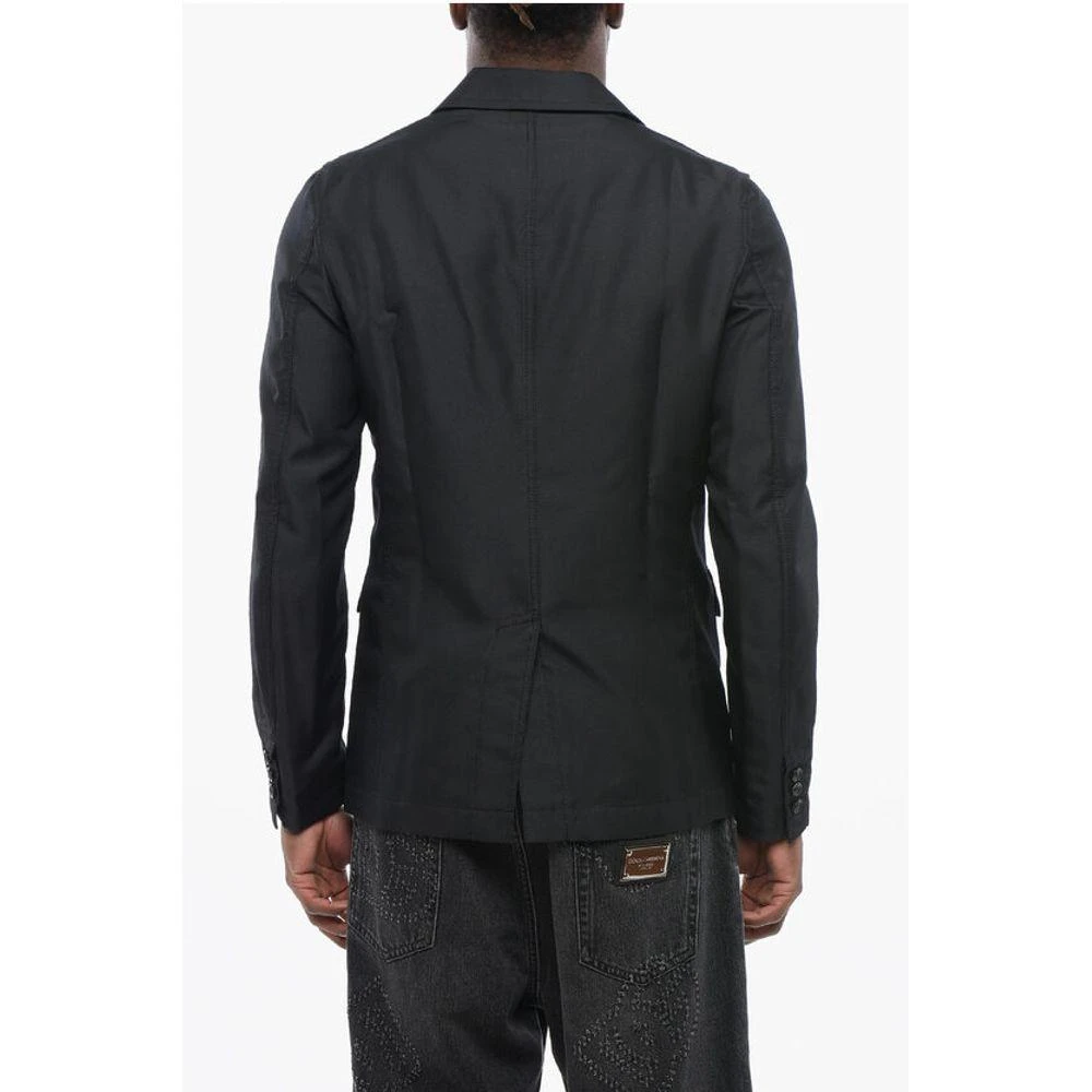 Comme des Garcons Slim Fit Blazer with Flap Men's Pockets 2