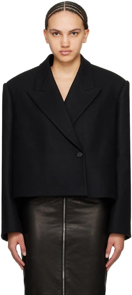 Khaite Black Raymond Blazer 1