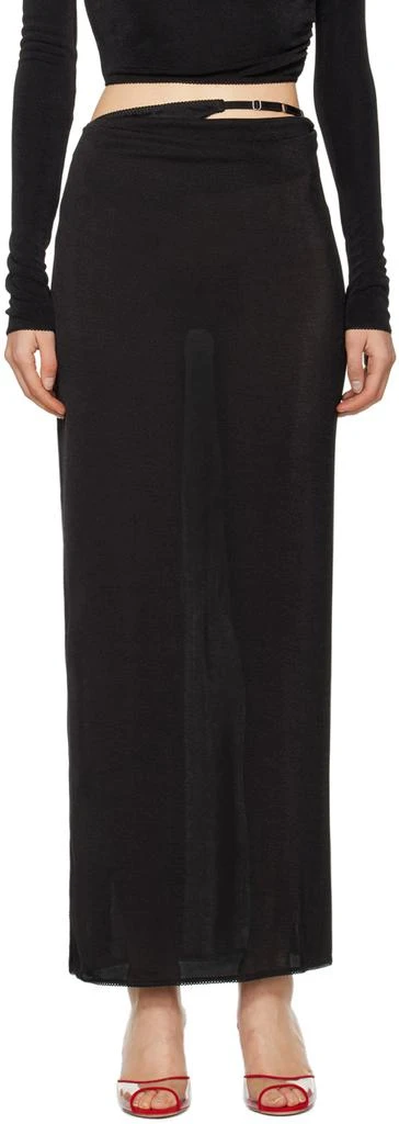 Anna October Black Kerry Maxi Skirt 1