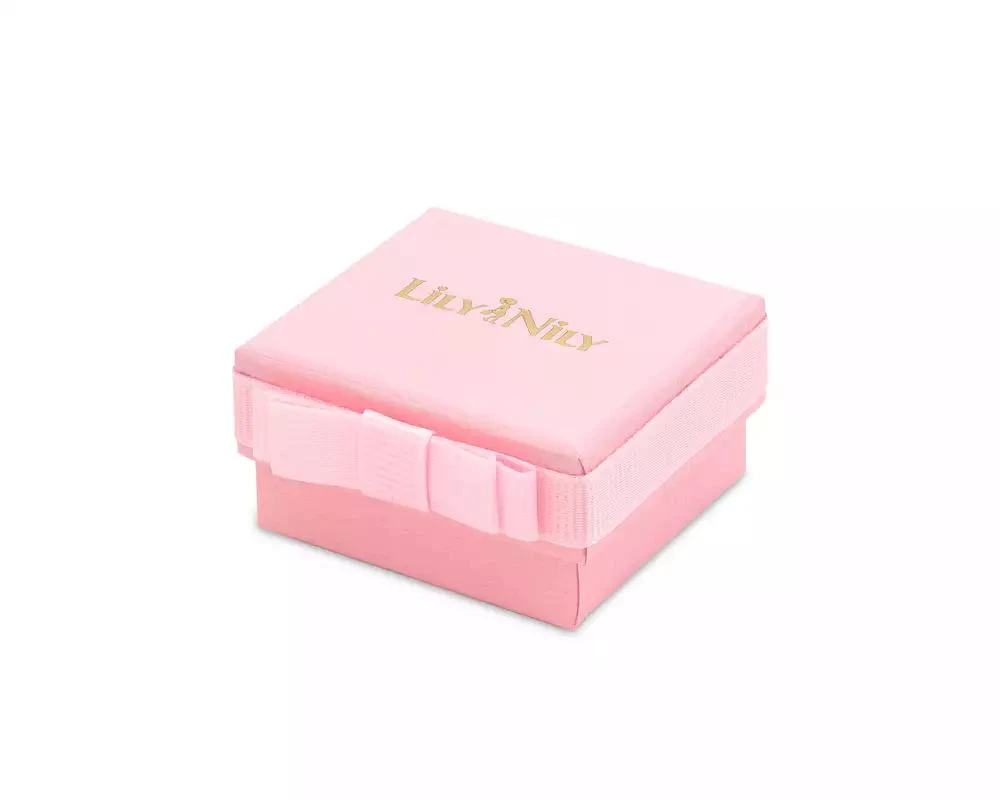 Lily Nily Girls Pink Double Heart Pendant 2