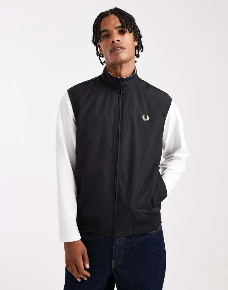Fred Perry Fred Perry brentham gilet in black